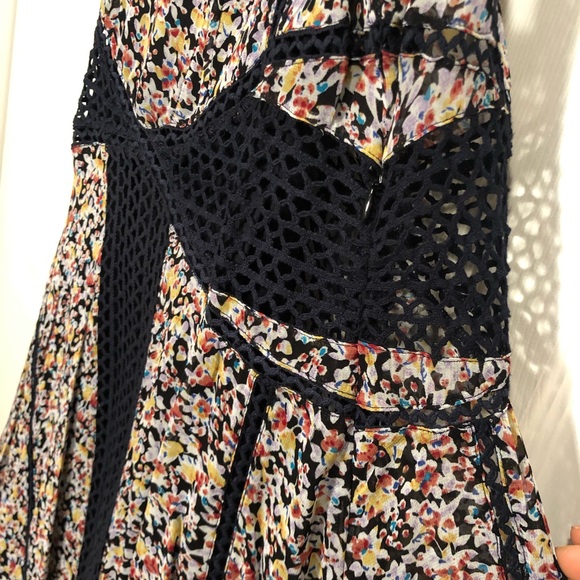 Anthropologie Floreat Windswept Lace Dress 4P NWT - Picture 4 of 5